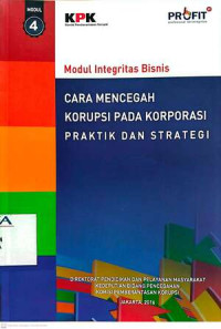 Image of Modul Integritas Bisnis : Insentif dan Sanksi pada Korporasi
