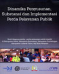 Image of Dinamika Penyusunan Substansi dan Implementasi Perda Pelayanan Publik