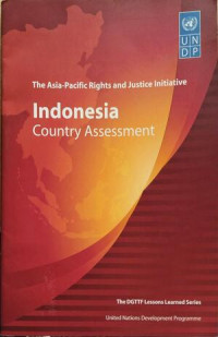 Image of The Asia-Pasific Rights and Justice Initiative : Indonesia Country Assessment