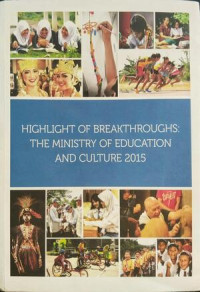 Image of Highlight of Breakthroughs : The Ministry of Education and Culture 2015